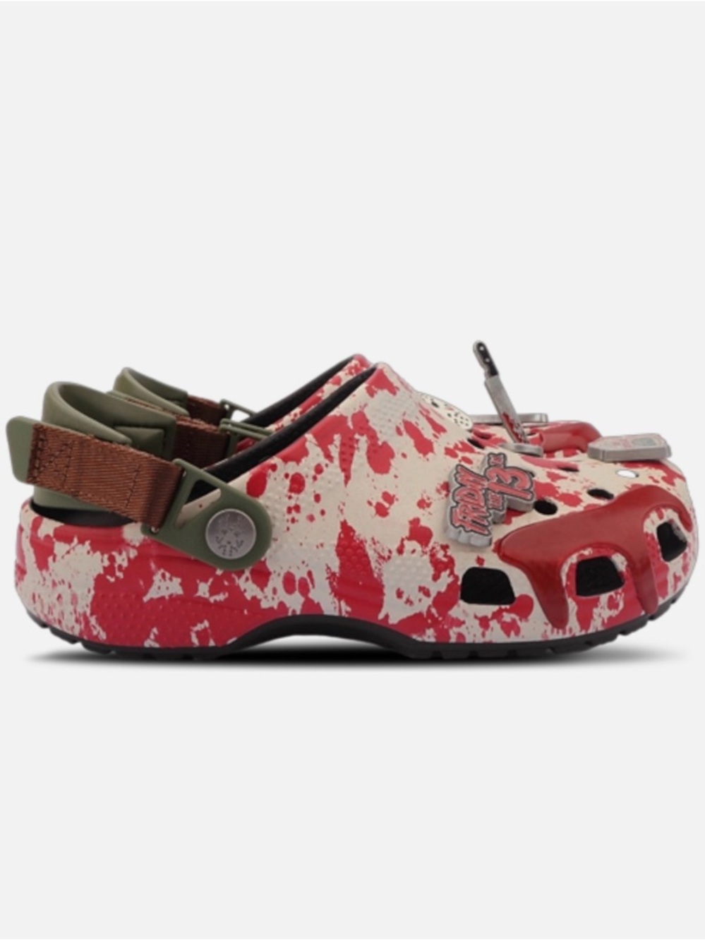 CROCS Friday The 13th 🔥 Size Ladies 10 Men 8
